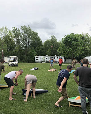 corn hole tournament