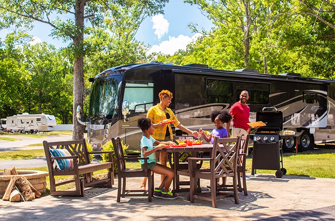 Budget Camping. How to Save Money at RV Parks Budget Camping: How to Save Money at RV Parks